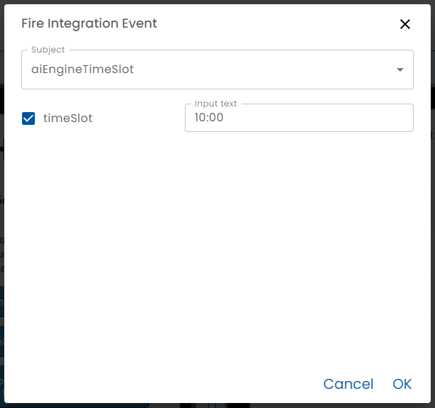 Integration Event Data